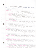 Chapter 1 Notes