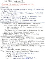 BIOS 2300 Lecture 2 Notes