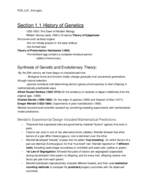 PCB3063-Genetics Week 1 Class notes