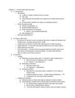 Week 1 Textbook Notes (required reading before class)