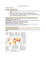 GC 164 Week 2 Population Chapter Notes
