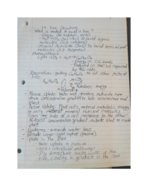 Forestry Week One Notes
