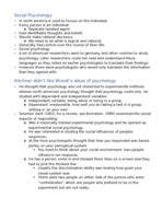 PSYC 2100 - Social Psychology 