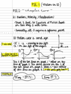 PHY 2014 Chapters 2 & 3 Notes