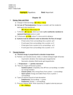 Exam 1 Study Guide