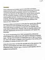 Chapter 9: Blaw Sports-Book Notes 