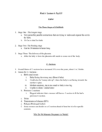 Psy335 week 4 lecture notes - Labor