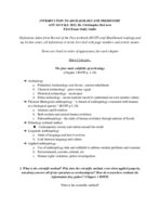 Ant141 EXAM 1 completed STUDY GUIDE