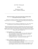Ant185 week 7 Reading Guide - Measuring up to Barbie and Ch. 5 R.D