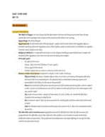 ARC 133 EXAM 1 STUDY GUIDE