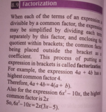 Algebra, week 2 notes