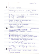 Quiz 1 Study Guide Notes
