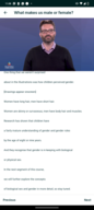 what makes us a male or female?