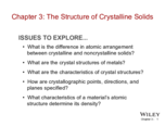 ME 2733 Materials of Engineering, Week 2, Chapter 2-3