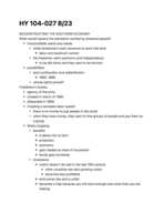 HY 104, week 1 day 2 notes