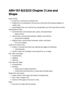 ARH 151, chapter 2 notes