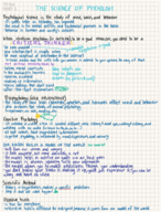 PSY 1010 Chapter 1 notes