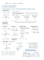 MATH117 Week 2 Notes