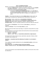 Sociology 103; Week 2