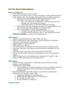 Roadmap to Diagnosis