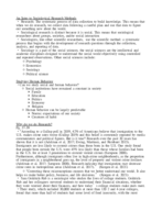 Sociology Using Research Methods