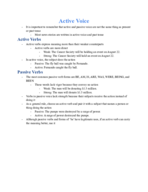 Active Voice