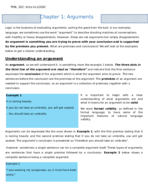 Key Notions of Logic Chapter 1 Notes for PHIL 102 Fall 2022