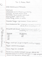Math 1385 Exam 1 Review