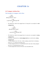 Chapter 16 CHEM 1212 Part 2