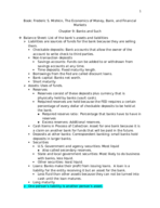 ECON 315 Book Notes Chapter 9