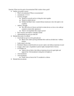 Notes on Reconstruction