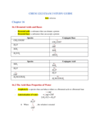 CHEM 1212 Exam 3 Study Guide