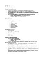 Anatomy and Physiology; Week 10, Chapter 11