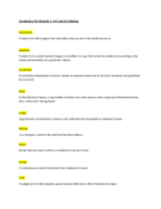 Module 1 Notes