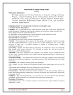 C PROGRAMMING