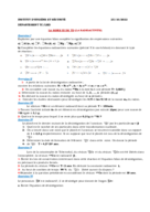 STRUCTURE DE LA MATIERE