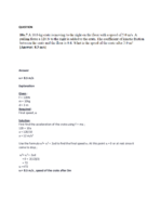 Physics Practice Problems
