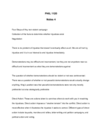 Various Social Ethics Notes