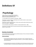 Origin of psychology 