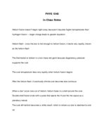 PHYS 1040 In-Class Notes