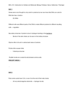 Ecology and Evolutionary Biology/Molecular Biology 214 Notes pages 1-6