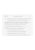 Math 170 - Functional Notation Practice