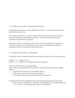 NOTES TO THE DEFINATION