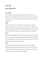 PHYS 1040 Exam 4 Study Guide