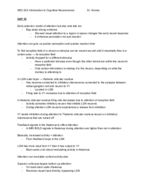 NEU 202 Introduction to Cognitive Neuroscience Study Guide 3