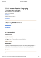 Lecture notes