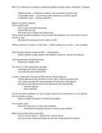 Ecology and Evolutionary Biology/Molecular Biology 214 Notes week 10