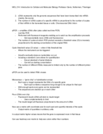  Ecology and Evolutionary Biology/Molecular Biology 214 Study guide 1