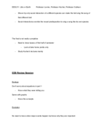 Life on Earth: Mechanisms of change in nature study guide 3