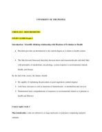 CHEM 3212 STUDY GUIDE EXAM 1
